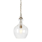 Suspension Verona 11 large avec abat-jour en verre - 11 large