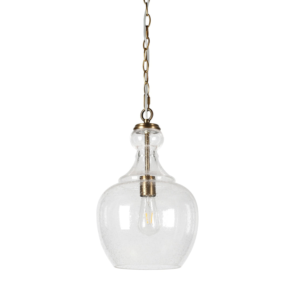 Suspension Verona 11 large avec abat-jour en verre - 11 large