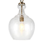 Suspension Verona 11 large avec abat-jour en verre - 11 large