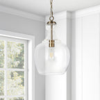 Suspension Verona 11 large avec abat-jour en verre - 11 large