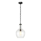 Suspension Verona 11 large avec abat-jour en verre - 11 large