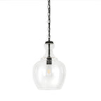 Suspension Verona 11 large avec abat-jour en verre - 11 large