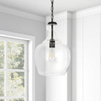 Suspension Verona 11 large avec abat-jour en verre - 11 large