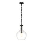 Suspension Verona 11 large avec abat-jour en verre - 11 large