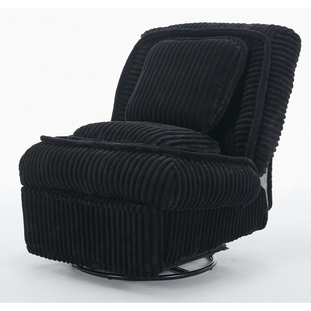 Canapé inclinable polyvalent en velours côtelé pour la détente et le confort