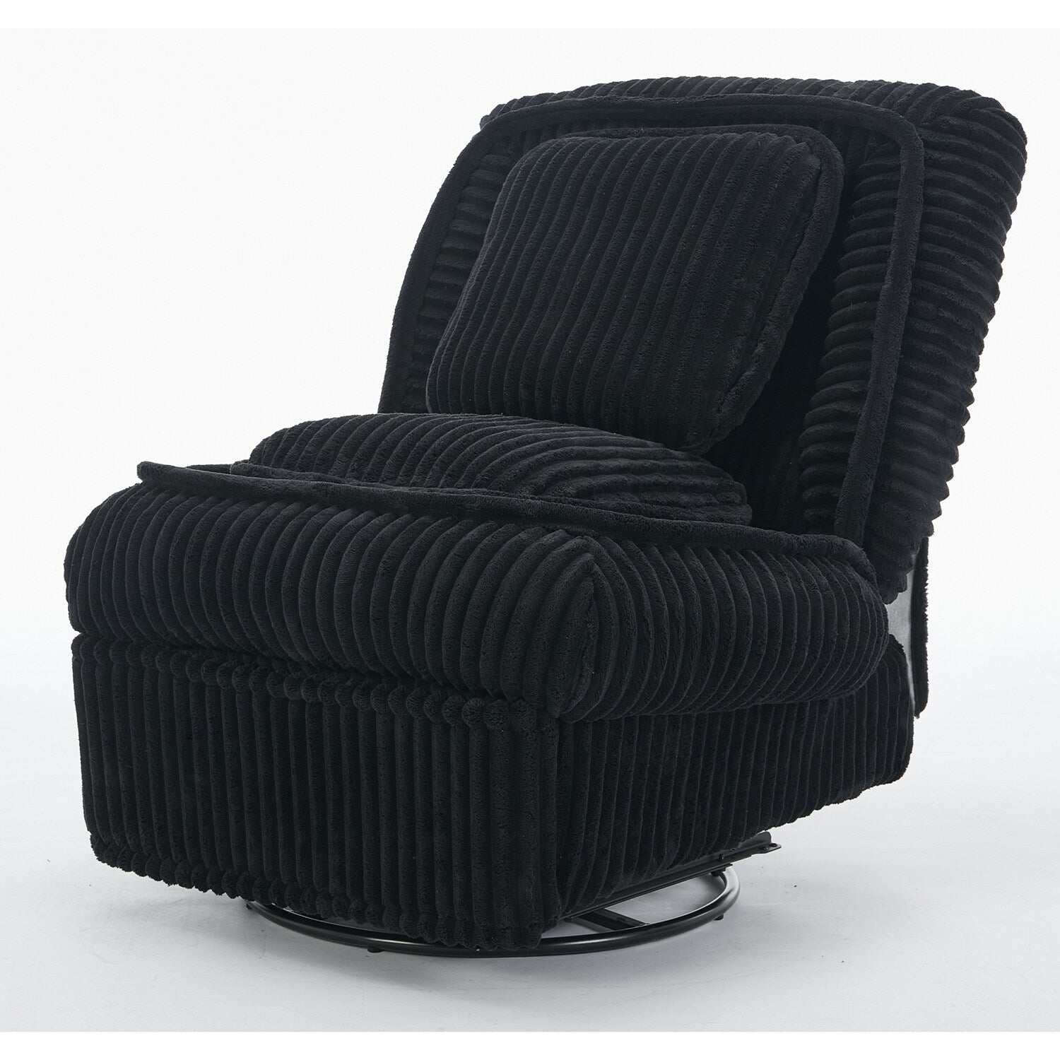 Canapé inclinable polyvalent en velours côtelé pour la détente et le confort
