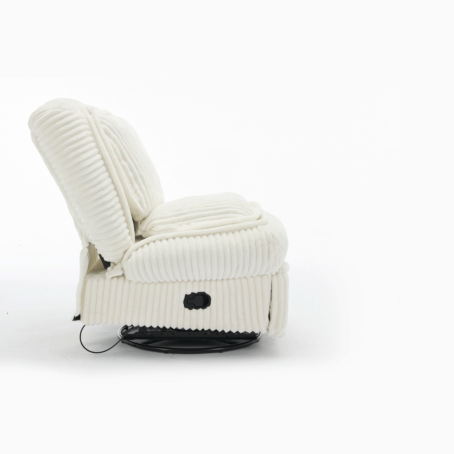 Canapé inclinable polyvalent en velours côtelé pour la détente et le confort