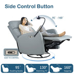 Fauteuil inclinable électrique polyvalent avec fonctions multiples