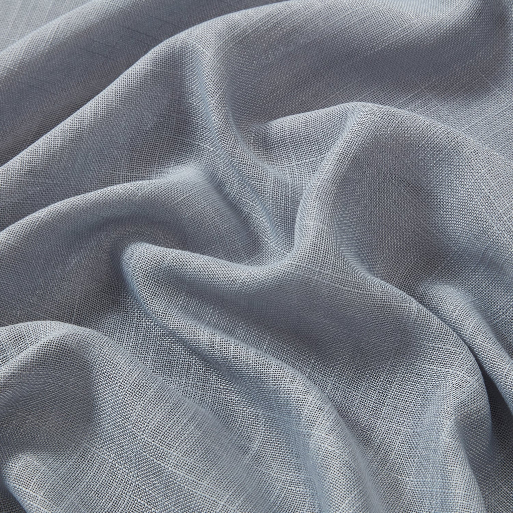 HLC.me Abbey Rideaux semi-transparents texturés en imitation lin, filtrant la lumière et à œillets, paire