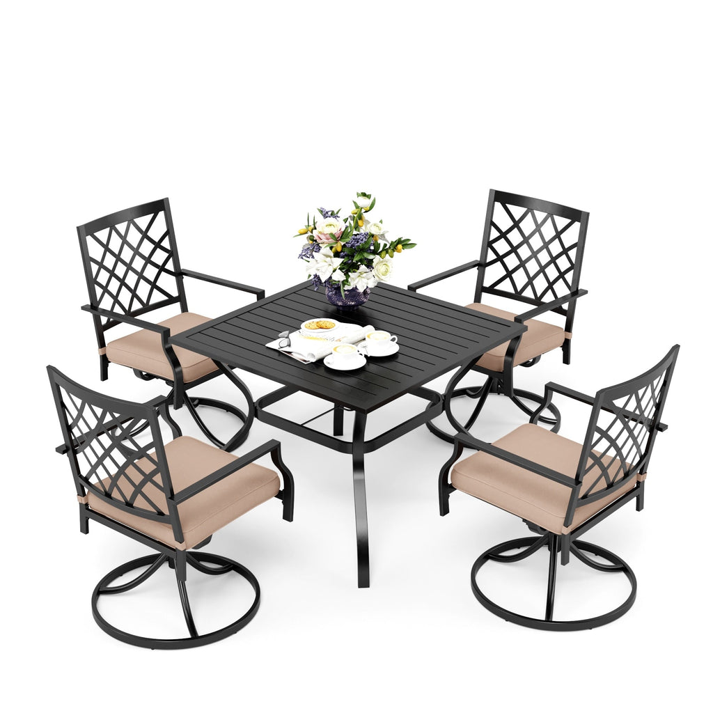 Ensemble de salle à manger d'extérieur Viewmont 5 pièces par Havenside Home