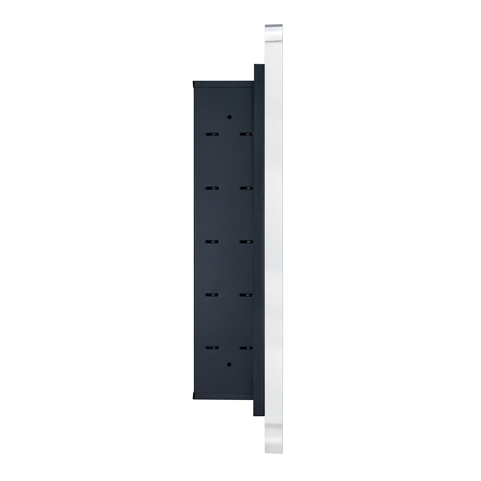 Armoire à pharmacie encastrée TEHOME WH avec miroir et étagères réglables