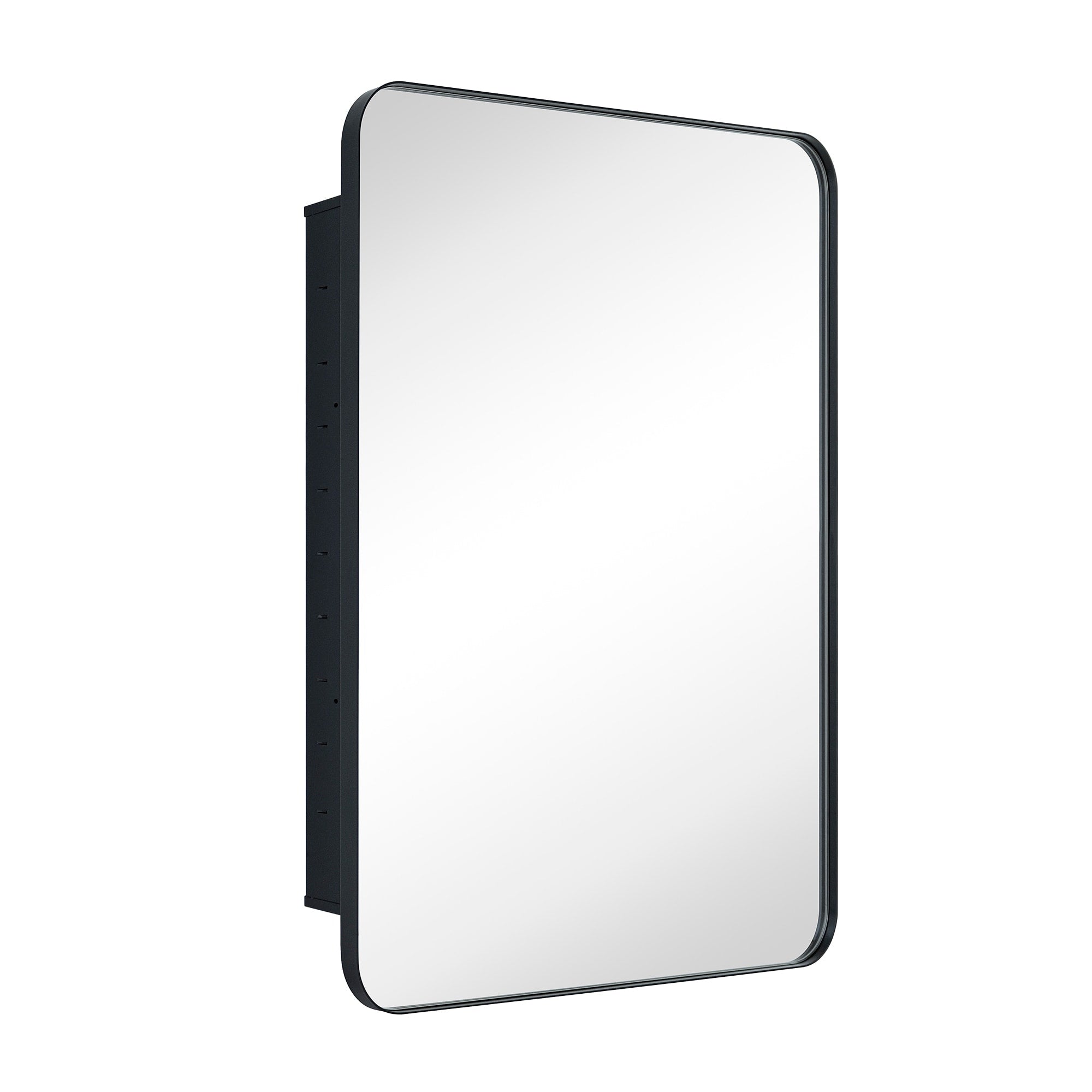 Armoire à pharmacie encastrée TEHOME WH avec miroir et étagères réglables