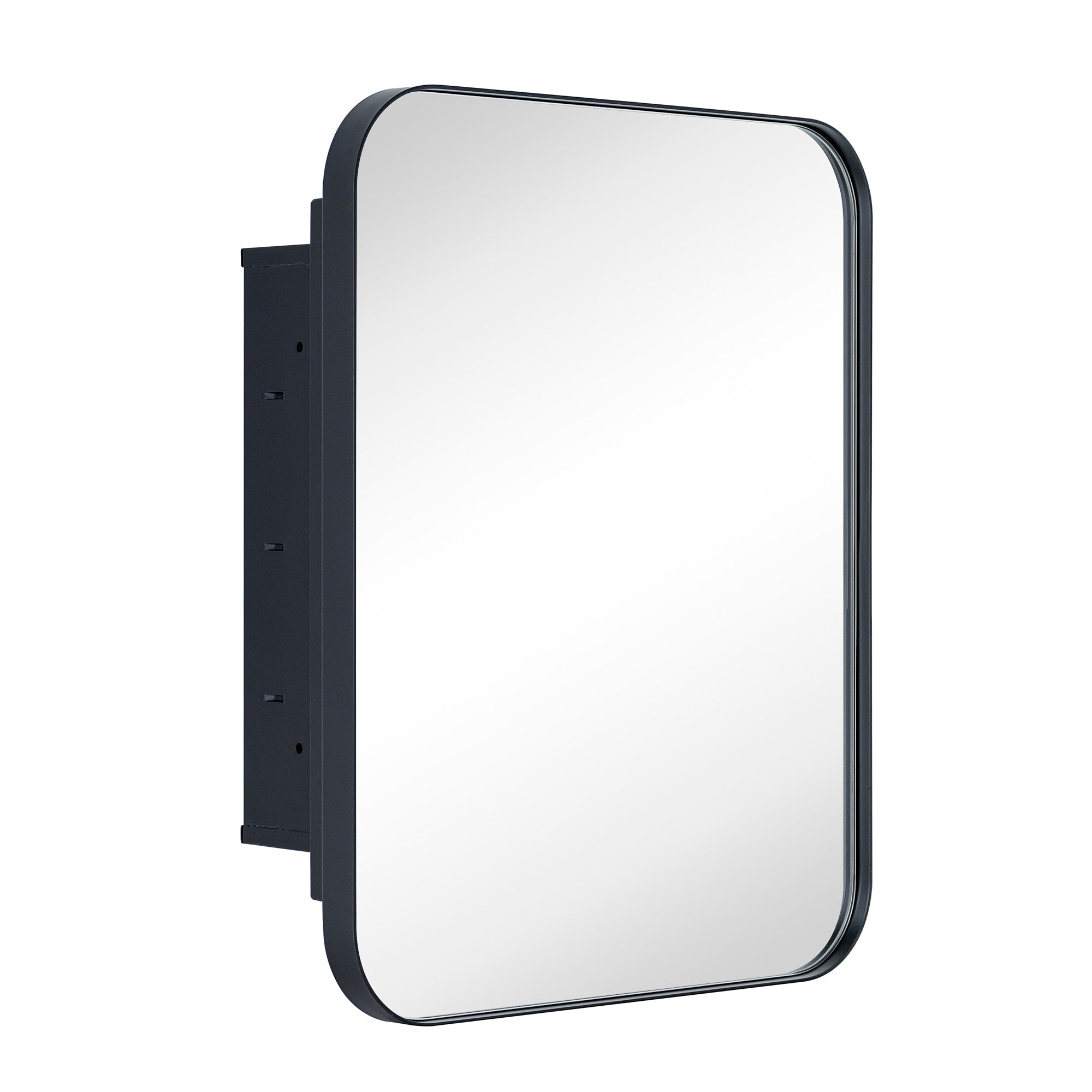 Armoire à pharmacie encastrée TEHOME WH avec miroir et étagères réglables