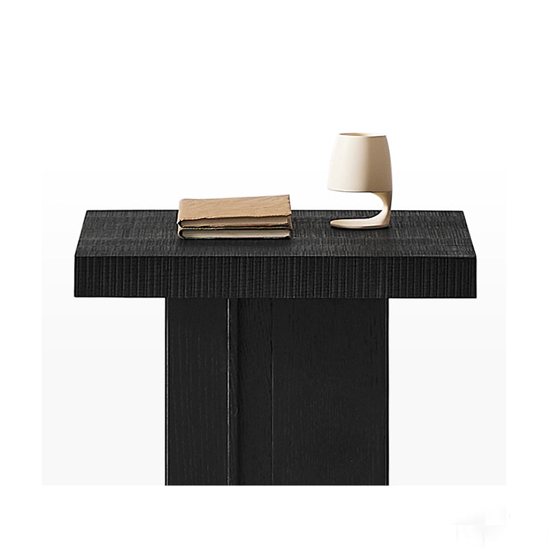 Table basse carrée en bois massif Modrest