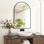 Miroir de salle de bain mural YVANLA Arch