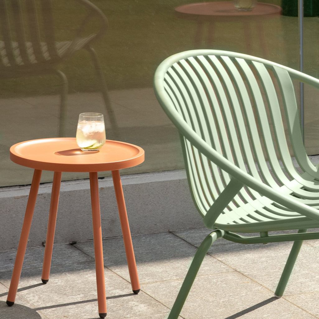 Ensemble de meubles de jardin Werph 3 pièces, mobilier d'extérieur avec table bistro et chaises de jardin, lot de 2