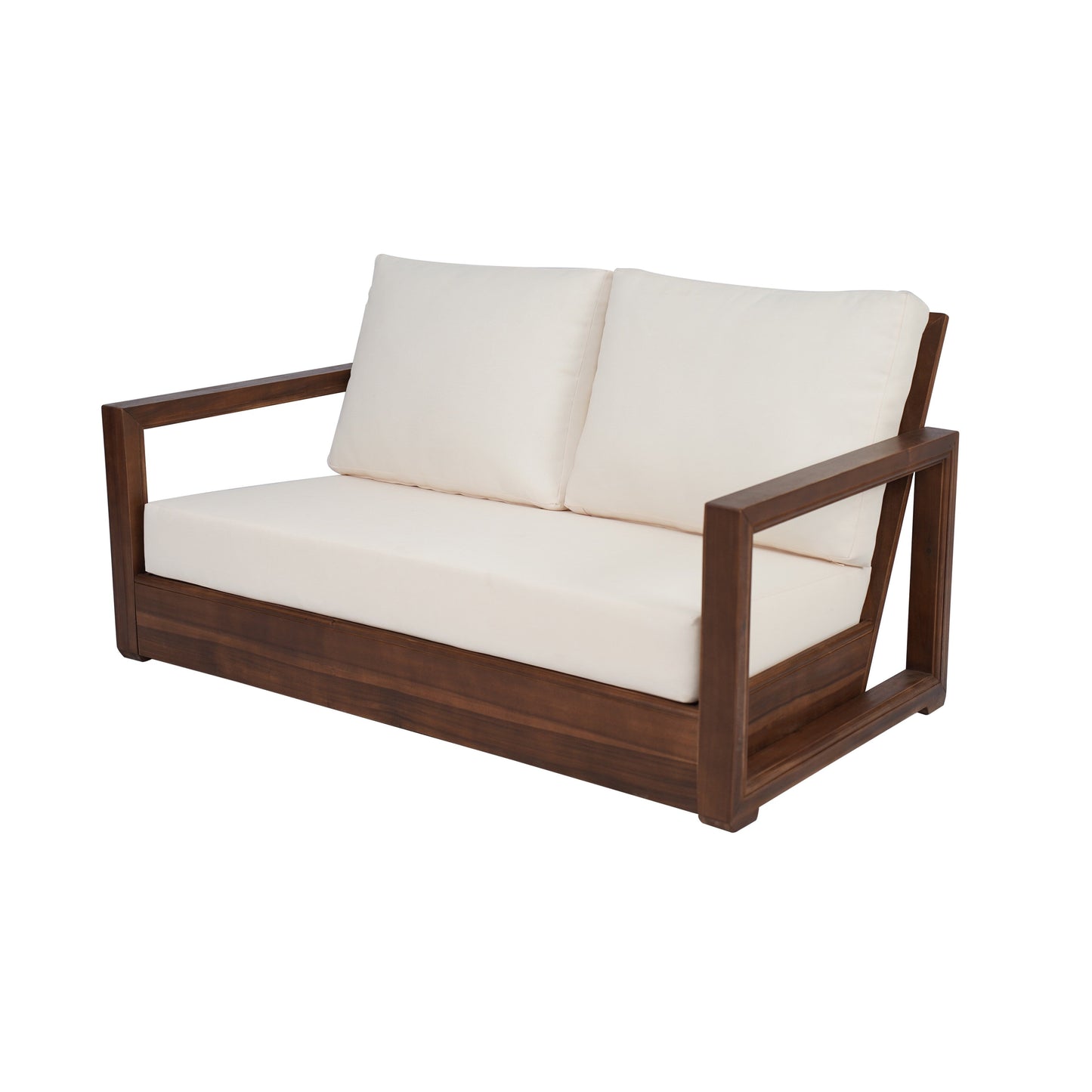 Ensemble de salon de jardin Westchester 4 pièces en acacia par Christopher Knight Home
