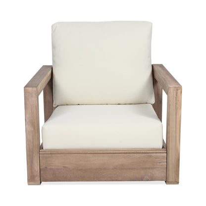 Ensemble de chat en bois d'acacia Westchester par Christopher Knight Home
