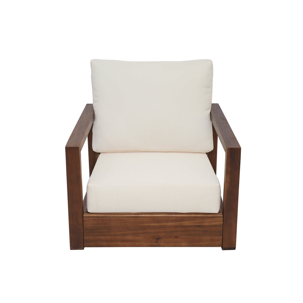 Ensemble de chat en bois d'acacia Westchester par Christopher Knight Home