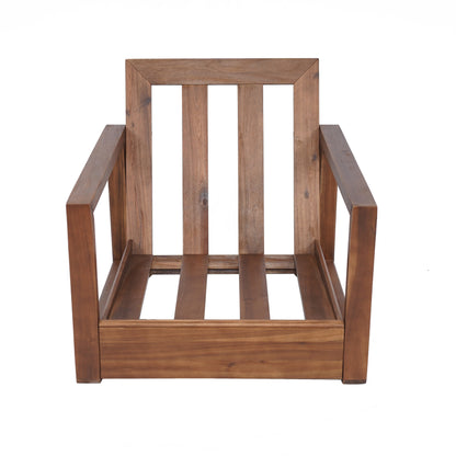 Ensemble de chat en bois d'acacia Westchester par Christopher Knight Home