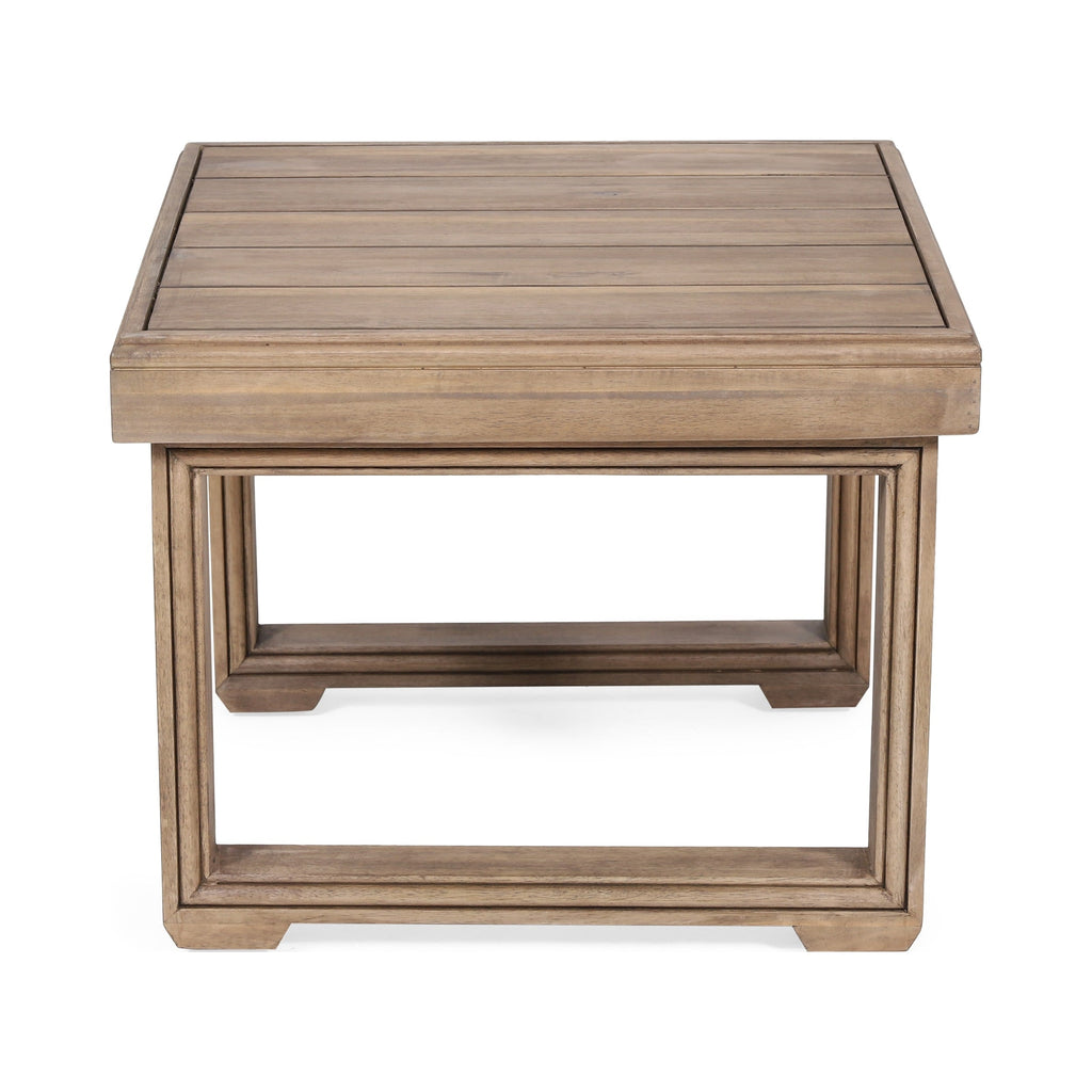 Ensemble de chat en bois d'acacia Westchester par Christopher Knight Home