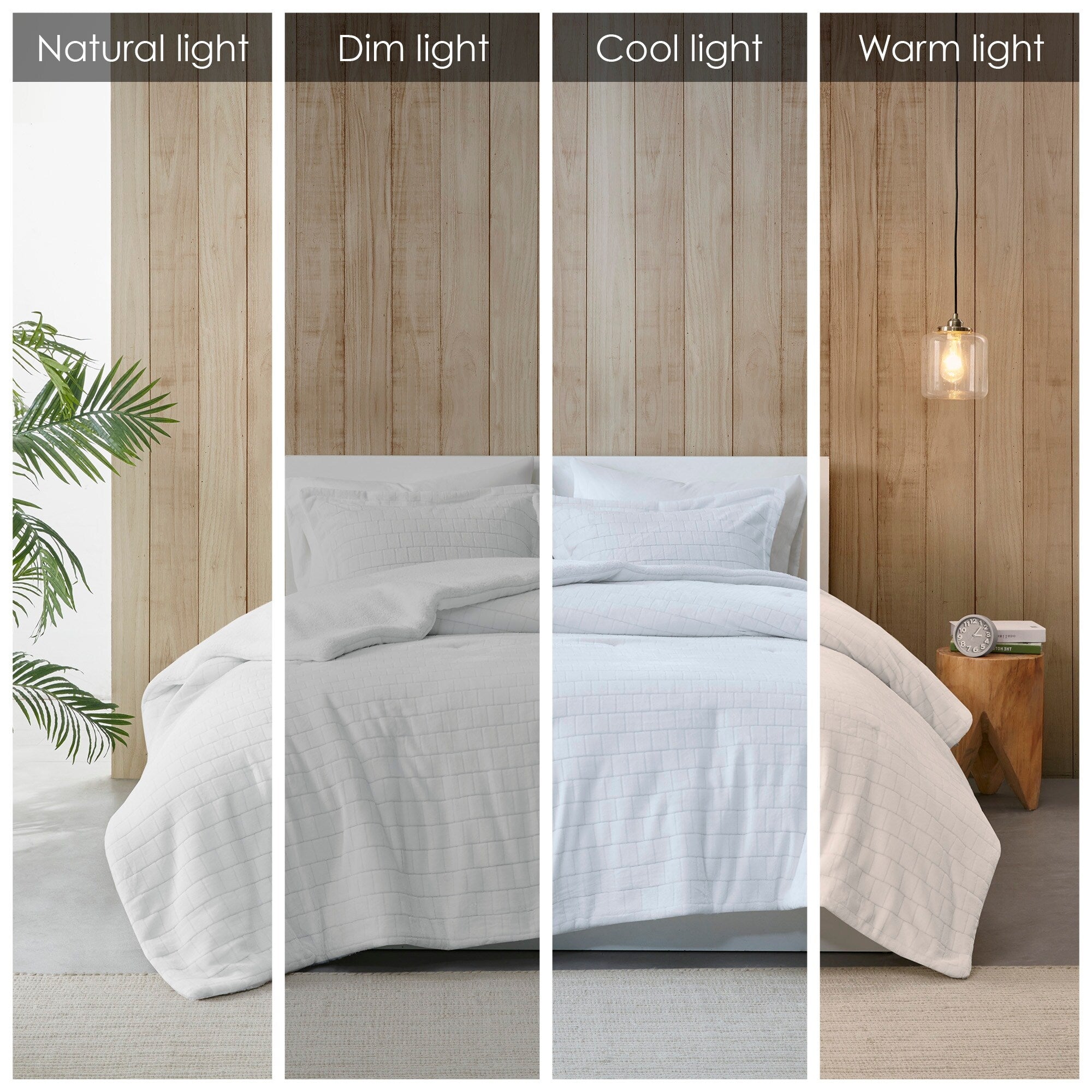Ensemble de couette Whitney Plush to Sherpa par Madison Park