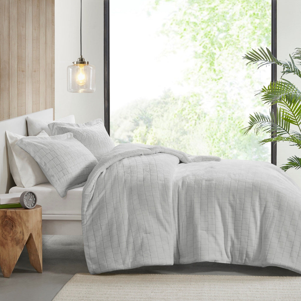 Ensemble de couette Whitney Plush to Sherpa par Madison Park