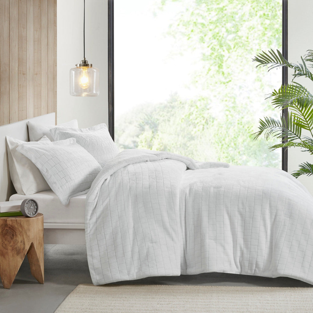 Ensemble de couette Whitney Plush to Sherpa par Madison Park