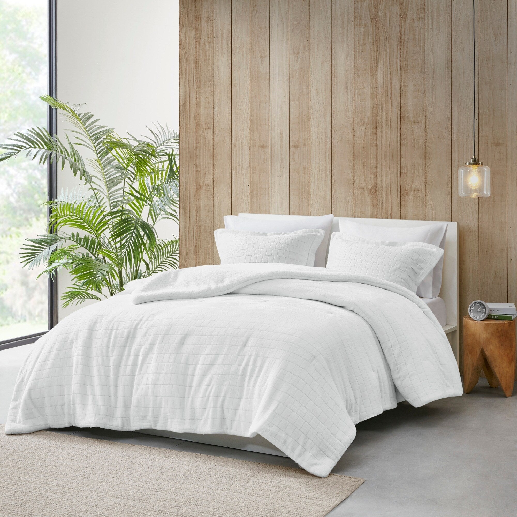 Ensemble de couette Whitney Plush to Sherpa par Madison Park