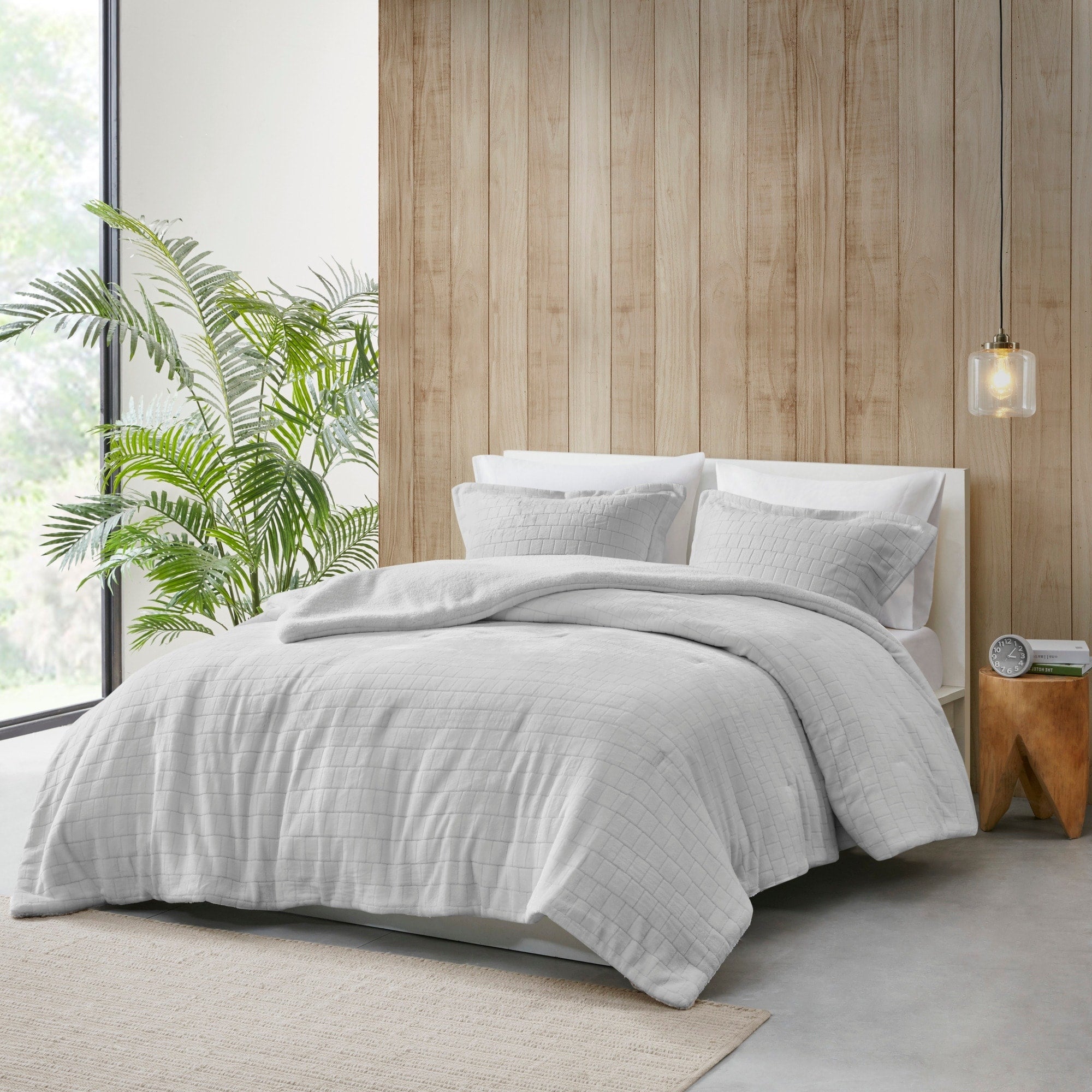 Ensemble de couette Whitney Plush to Sherpa par Madison Park