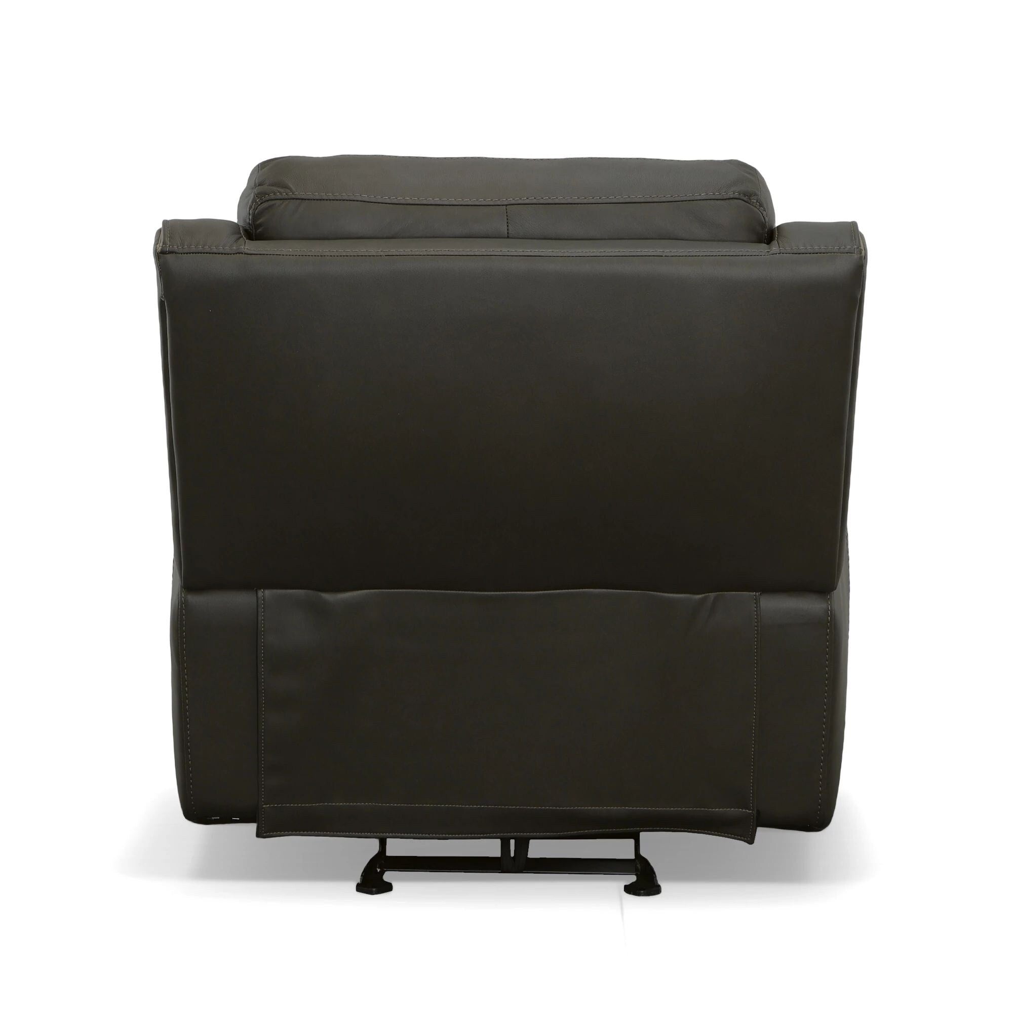 Fauteuil inclinable électrique en cuir Wicklow avec appui-tête électrique par Flexsteel
