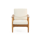 Salon de jardin Willowbrook en bois d'acacia 4 places par Christopher Knight Home
