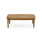 Salon de jardin Willowbrook en bois d'acacia 4 places par Christopher Knight Home