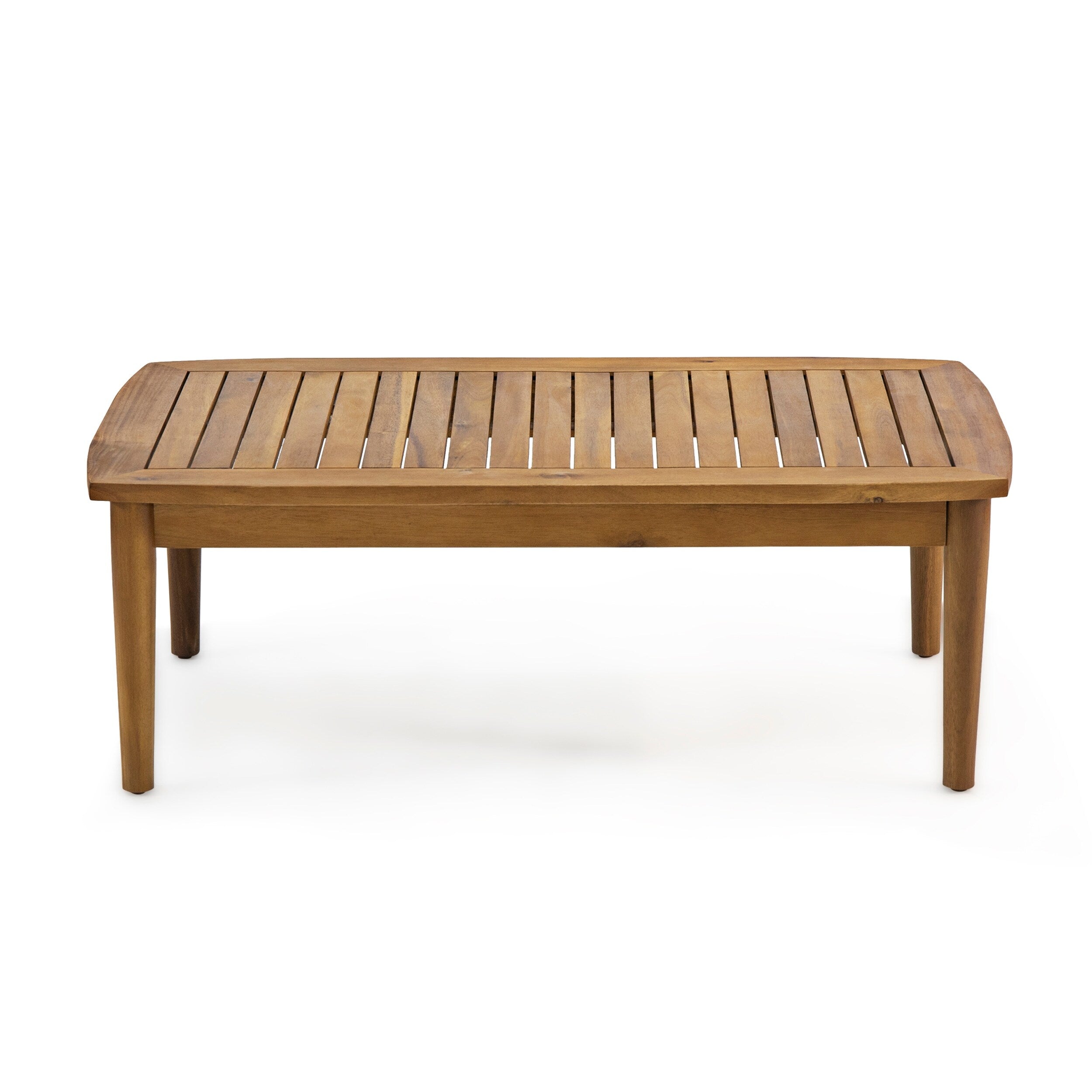 Salon de jardin Willowbrook en bois d'acacia 4 places par Christopher Knight Home