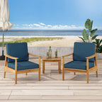 Fauteuil club Willowbrook Wood (lot de 2) par Christopher Knight Home