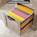 Bureau de direction Farmhouse 60, bureau en bois pour la maison, bureau d'ordinateur