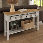 Console d'entrée en bois à 3 tiroirs Corona | Furniture Dash - N/A