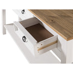 Console d'entrée en bois à 3 tiroirs Corona | Furniture Dash - N/A
