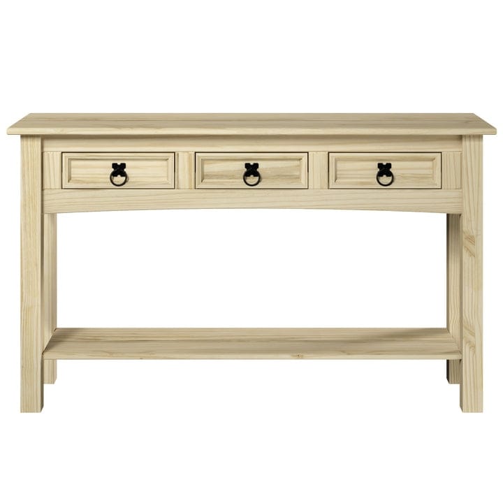 Console d'entrée en bois à 3 tiroirs Corona | Furniture Dash - N/A