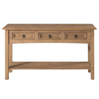 Console d'entrée en bois à 3 tiroirs Corona | Furniture Dash - N/A