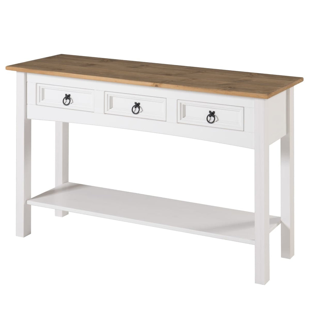 Console d'entrée en bois à 3 tiroirs Corona | Furniture Dash - N/A