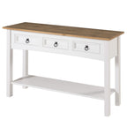 Console d'entrée en bois à 3 tiroirs Corona | Furniture Dash - N/A