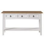 Console d'entrée en bois à 3 tiroirs Corona | Furniture Dash - N/A