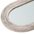 Miroir mural en bois de style échelle - 64 x 21