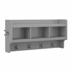 Woodland 40W Wall Mounted Coat Rack with Shelf by Bush Furniture