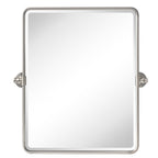 Miroirs muraux verticaux rectangulaires en métal TEHOME Woodvale