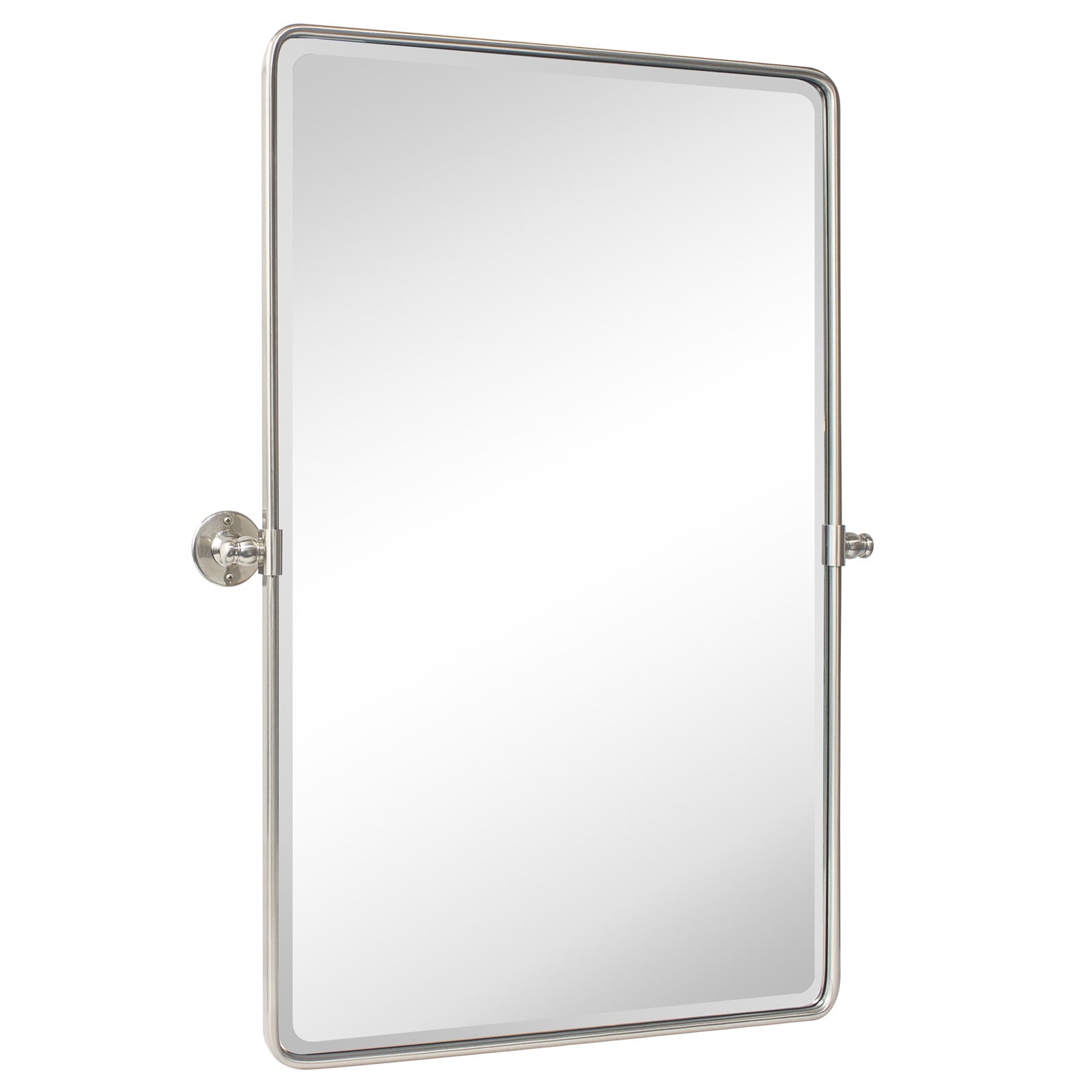 Miroirs muraux verticaux rectangulaires en métal TEHOME Woodvale