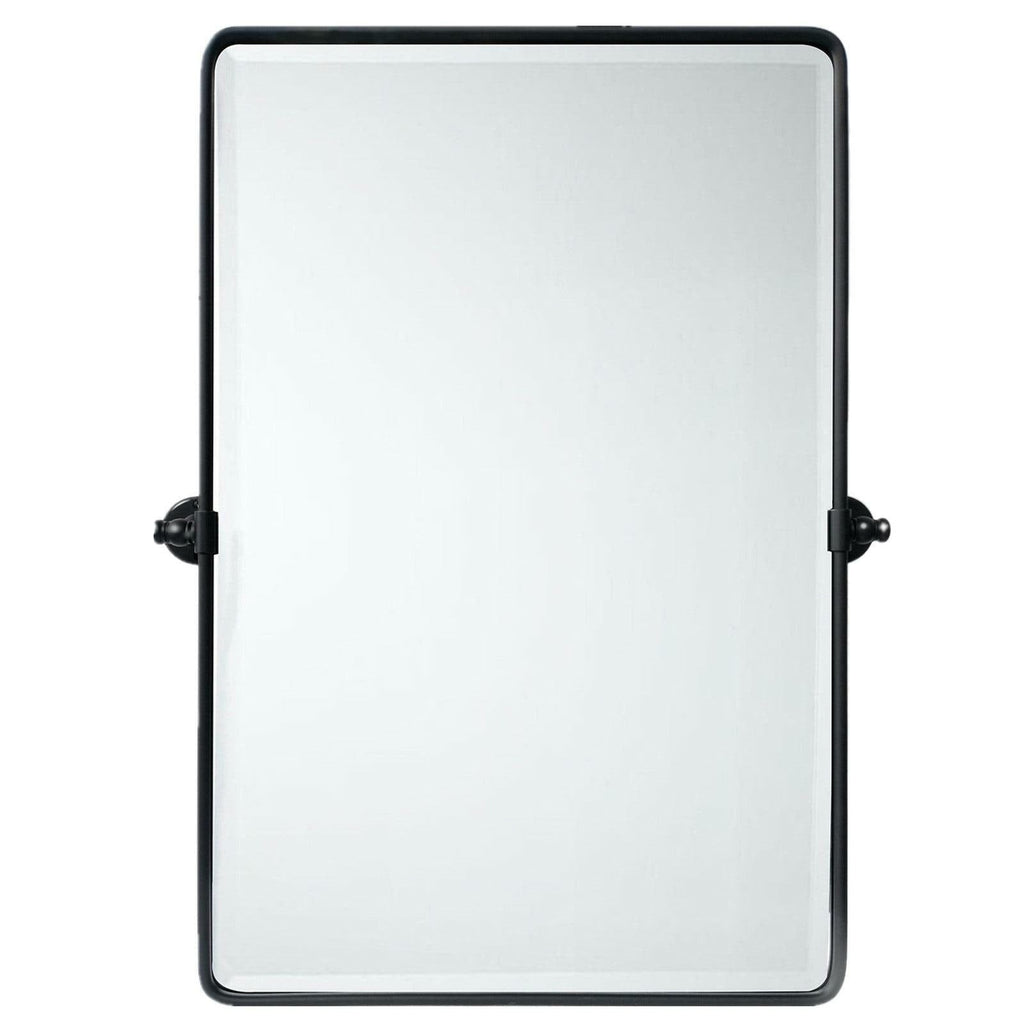 Miroirs muraux verticaux rectangulaires en métal TEHOME Woodvale