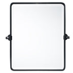 Miroirs muraux verticaux rectangulaires en métal TEHOME Woodvale