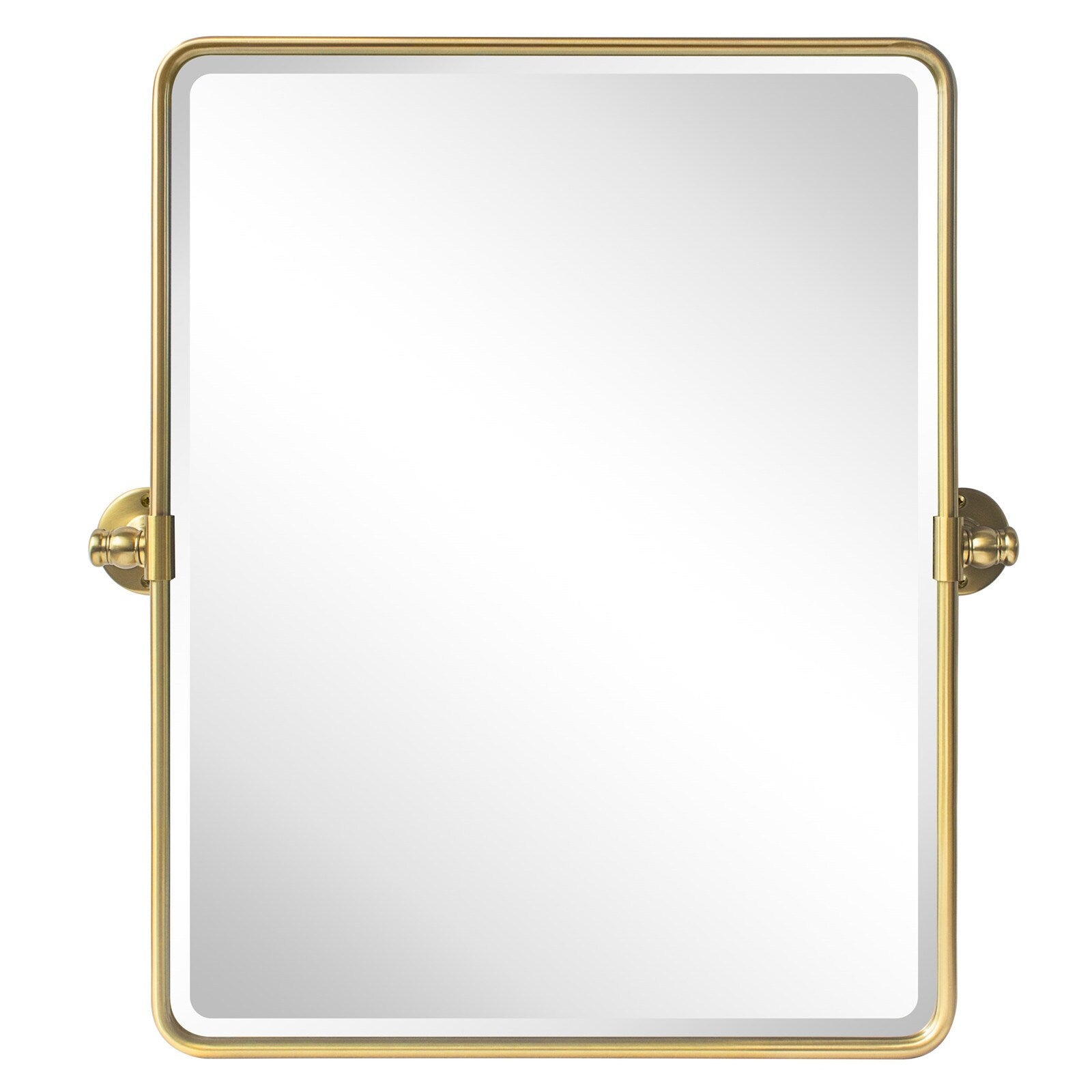 Miroirs muraux verticaux rectangulaires en métal TEHOME Woodvale